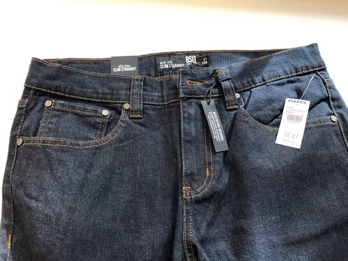 RSQ Men's New York Slim Straight Jeans 