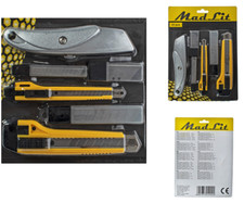 Ein Satz professioneller Messer mit Klingen Set mit 33 St&uuml;ck