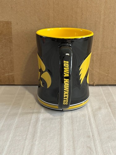 Iowa Hawkeyes NCAA 14oz Coffee Mug Cup Logo Brands New - Picture 2 of 2