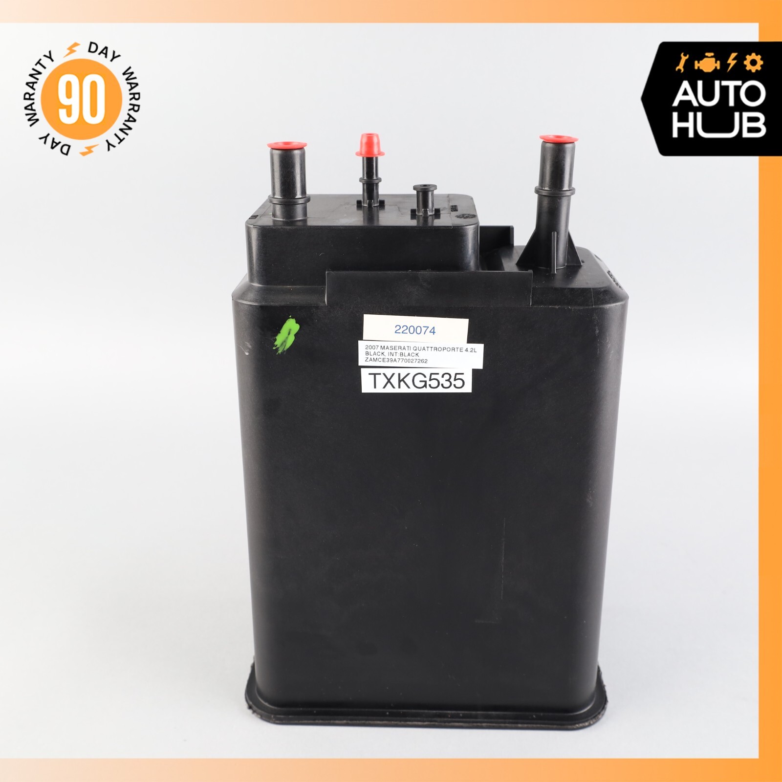04-19 Maserati Quattroporte M139 EVAP Fuel Evaporator Box Charcoal Canister 51k