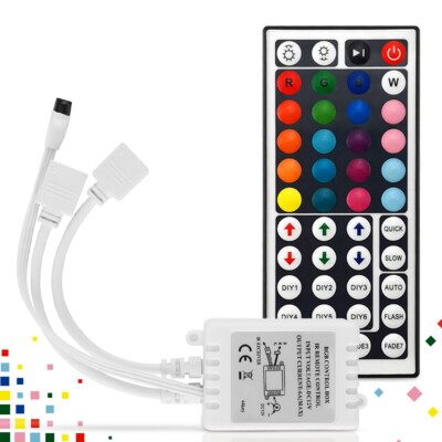 44 Key RGB LED Stripe IR Remote Fernbedienung Steuerung Kontroller Controller