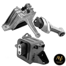 Front, RH Engine Mounts & LH Auto Trans Mount 3PCS Set for Kia Soul 23-20 2.0L