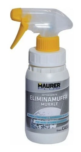 MAURER DETERGENTE ANTIMUFFA ELIMINA PREVIENE MUFFA SPRAY PER PARETI MURO 27742V