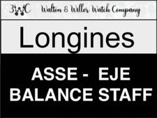 Nos New [1Pc = 1 Staff ] per Longines Asse Balance Staff Asse Vintage WATCH 724
