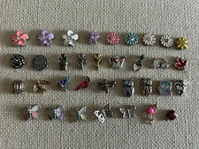 Authentic Origami Owl "Your Choice" Flowers, Birds & Misc Charms for Lockets #3