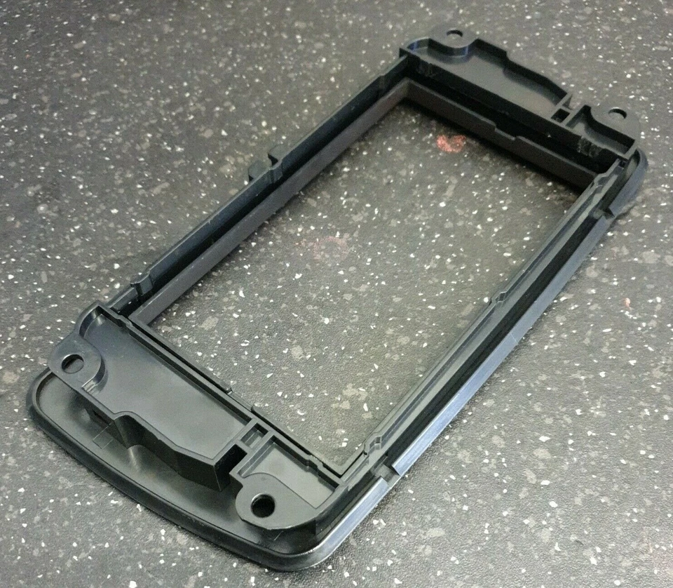 SEAT IBIZA 6J 6JN CAR RADIO PANEL COVER FRAME TRIM 1-DIN BLACK 281328-06-1 (84) - Image 4 of 4