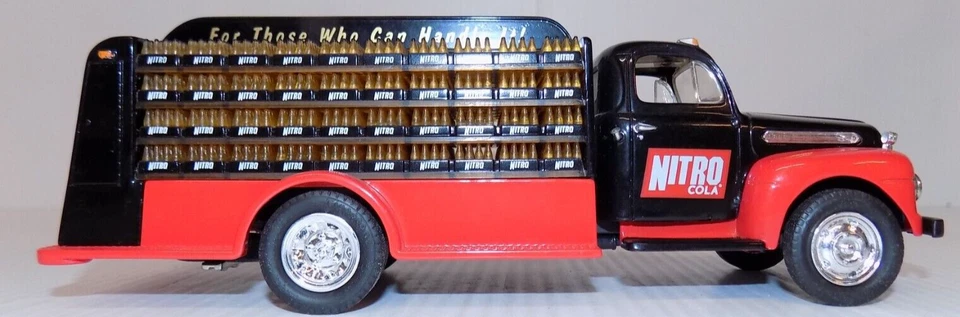 Camión embotellador Ford F-6 1951 First Gear Nitro Cola Soda edición limitada #19-0114 Foto 3 de 4
