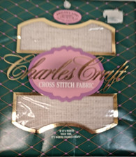 Oatmeal Fiddler's Lite Aida 14 count 12 x 18 Inch Cross Stitch New Charles Craft