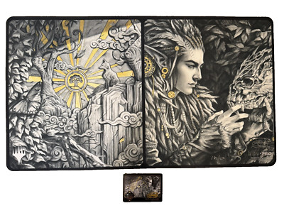 Magali Villeneuve Secret Lair Sketches Playmat Double Sided Kickstarter #182