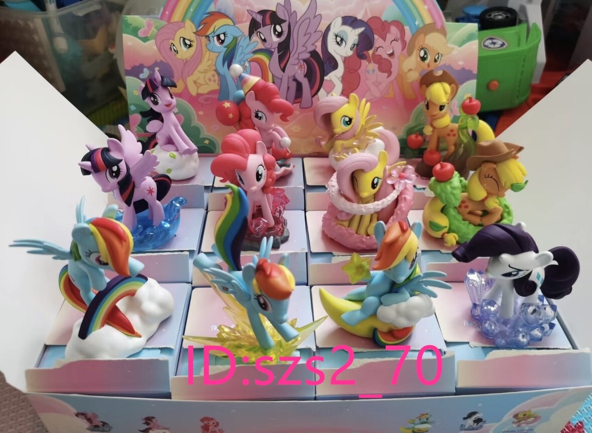12pcs Authentic POP MART My Little Pony Natural Series Mini Figure