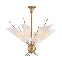 Hudson Valley Lighting 8066-agb Cooper 12 Light 32w Led Chandeliers on sale Hudson Valley Lighting 8066-agb Cooper 12 Light 32w Led Chandeliers on sale
