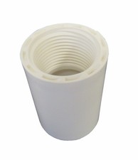 New Lot of 4 PCS Sch 40 PVC 1" Female Adapter Socket X Female NPT Thread