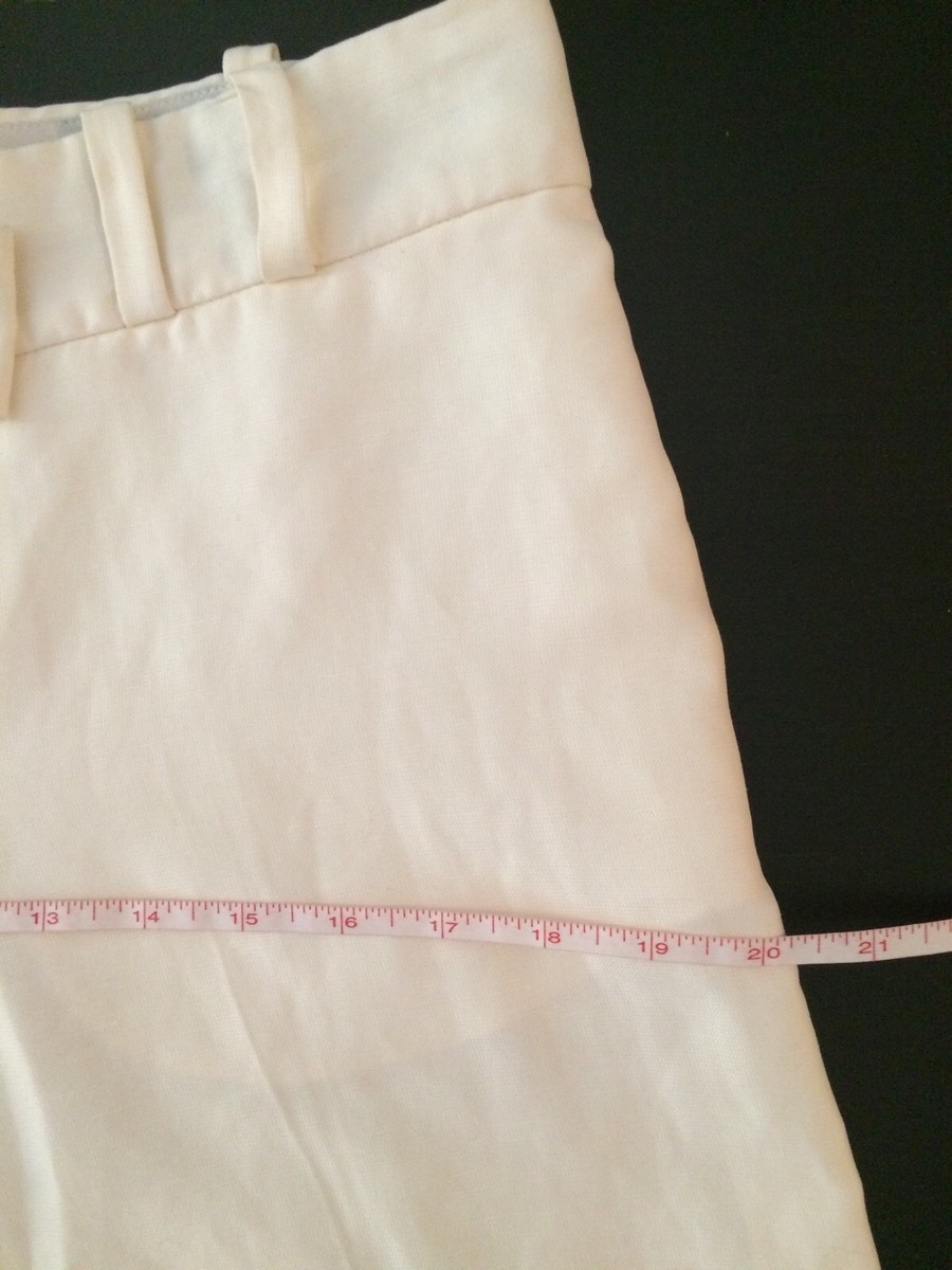 ショーツ CHLOE IVORY LINEN SHORTS chloe-linen-shorts.jpg?