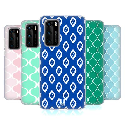 HEAD CASE DESIGNS OGEE PATTERNS SOFT GEL CASE FOR HUAWEI PHONES 4