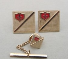 Men Vintage NEW ORLEANS SAINTS FLEUR de LIS CUFFLINK Fashion Costume Jewelry D-1