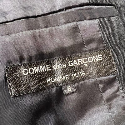 Comme Des Garcons Homme Plus Aw Docking Lock Studs Jacket Black