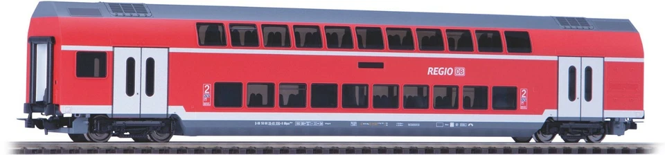 New! Special Combo PIKO 58803+58804+58805 HO Scale double-decker of the DB Regio - Image 4 of 4