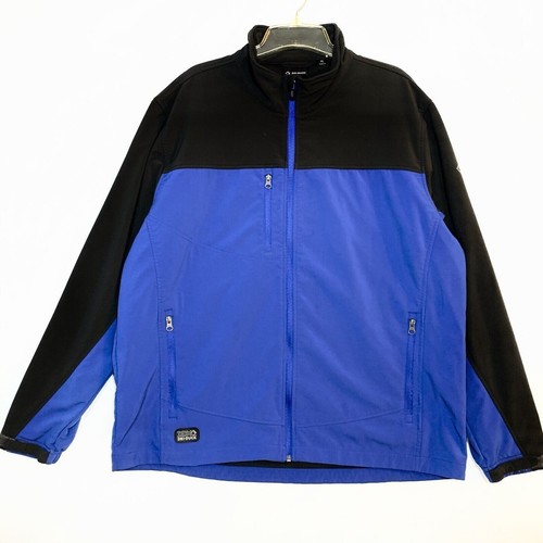 Dri Duck DDX Motion Jacket Mens XL Blue Gray Bud Light Softshell Lightweight - Picture 2 of 7