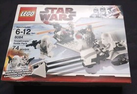 LEGO 8084 Star Wars Snowtrooper Battle Pack 74 pcs 2010 Factory Sealed 