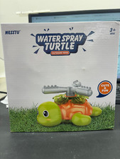 Outdoor Water Spray Turtle Sprinkler for Kids/Toddlers Spinning Water Toy Game
