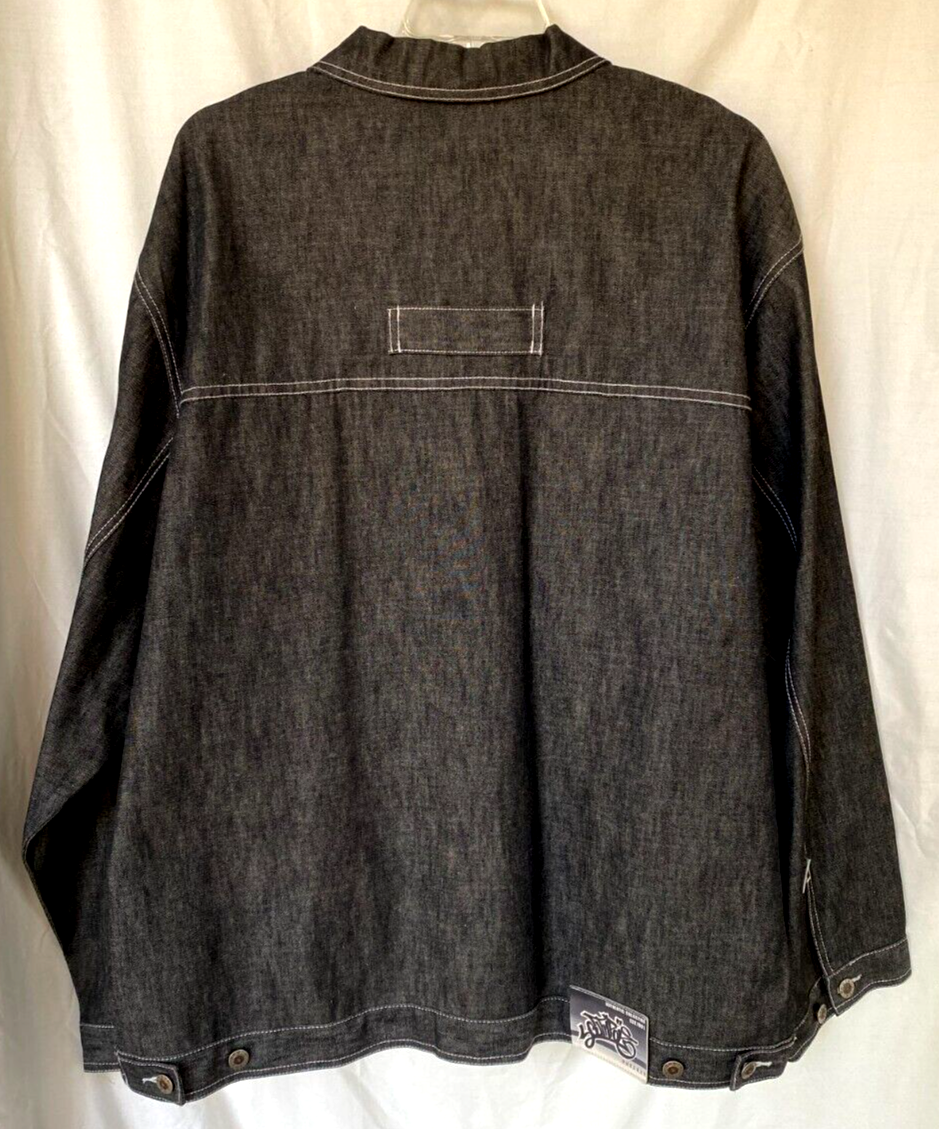 VTG SOUTHPOLE..HIP HOP..RAP..STREET WEAR..DENIM..JACKET..NEW VTG SOUTHPOLE..HIP HOP..RAP..STREET WEAR..DENIM..JACKET..NEW