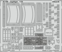MW22 Eduard 36486 Jagdtiger 1/35 Pe Set For Hobby Boss