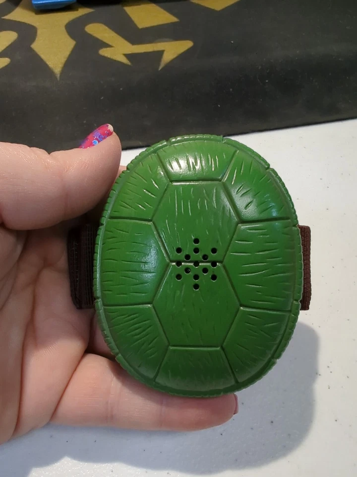 Accesorio de sonido de muñeca TMNT Electronic Michelangelo's Nunchukus 2003 solo probado Foto 2 de 4