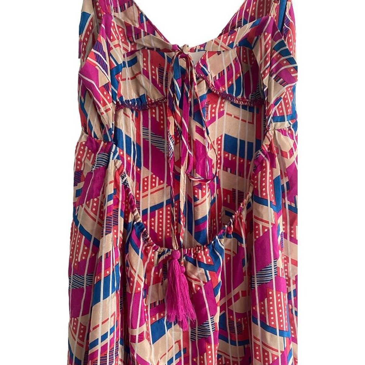 champagne and strawberry maxi dress CHAMPAGNE & STRAWBERRY