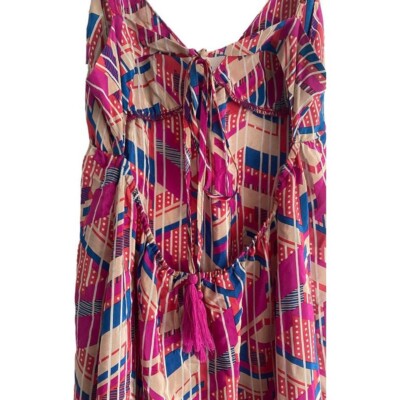 halter neck maxi dress casual SUGARLIPS Women's Kimana Floral Cotton Maxi Dress - Green