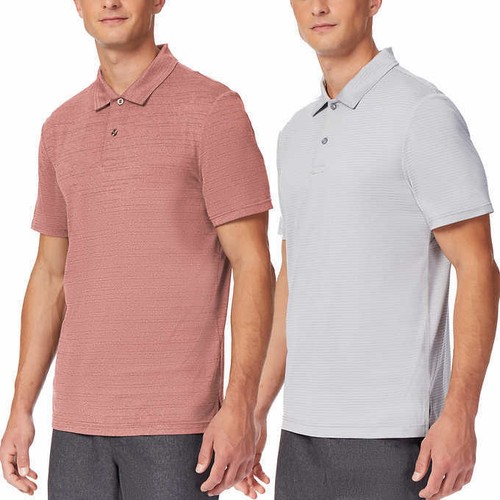 NEW!!! 32 Degrees Men’s Cool Short Sleeve Tech Performance Polos 2-Pack VARIETY! - Picture 10 of 10