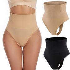 Thong Shapewear for Women Tummy Control Underwear Body Shaper High Waist Shaping