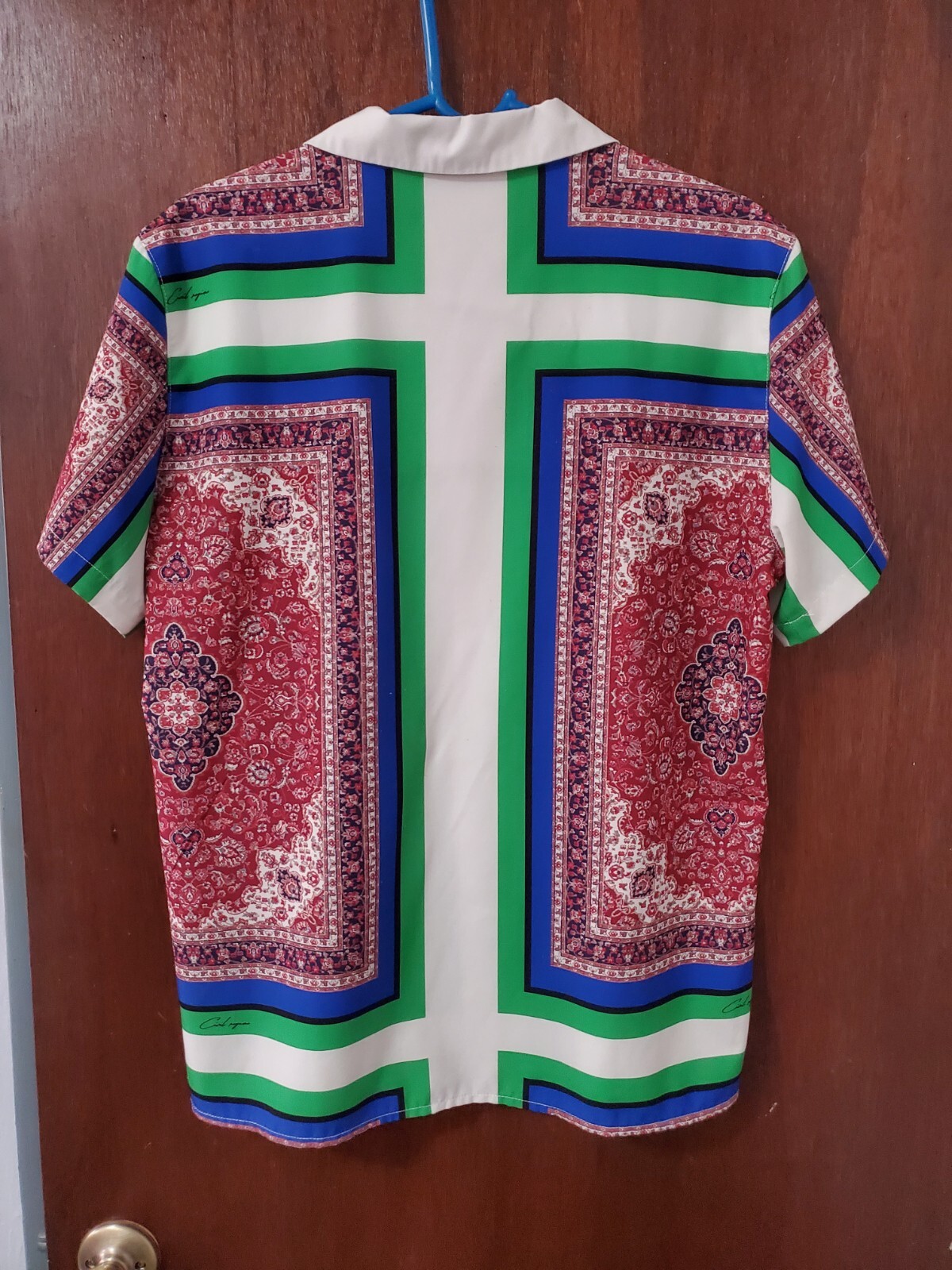 Civil Regime Presley Camp Collar Shirt Gem