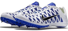 Nike Zoom Maxcat 4 Track Blue Spikes 549150-100 Sprint Running Shoes Men's 13