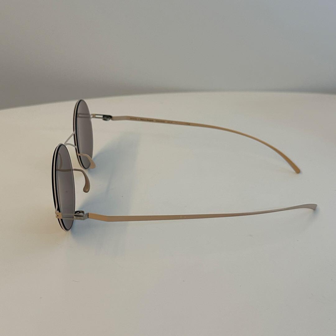maison margiela mykita mmesse002 Beige frame x gray lens Fashion