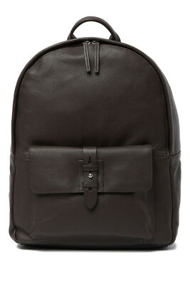 $398 Cole Haan Leather Backpack, Chocolate, Size 1 | eBay display picture 3
