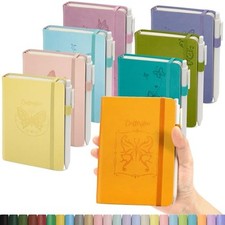 Pocket Small Notebook Journals, 8 Pack 8 Candy Color Mini A-Candy Colors