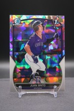2023 Bowman | Juan Brito | 1st Bowman Atomic Refractor | Guardians