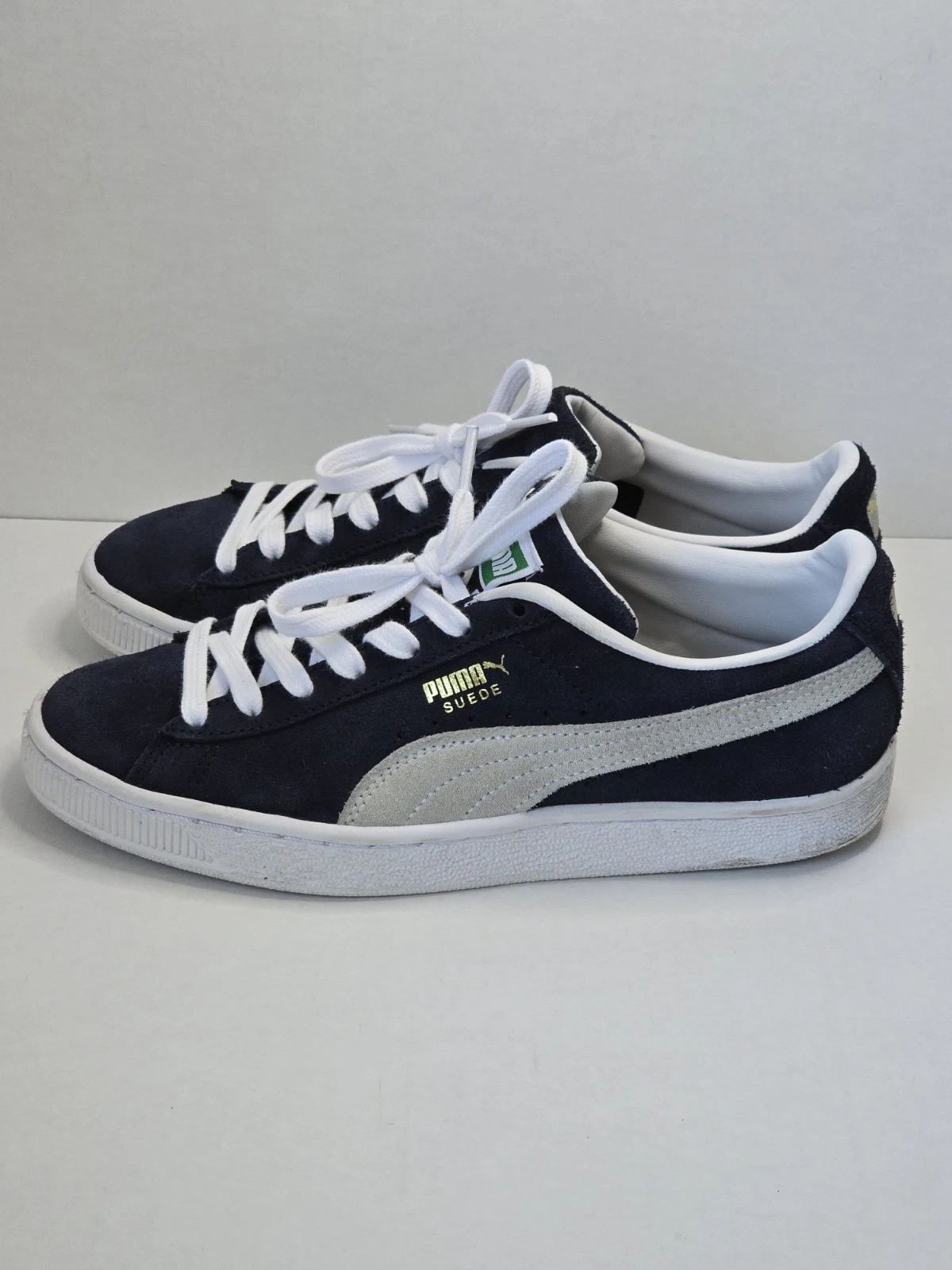 Puma scamosciato blu navy bianco US 5 5