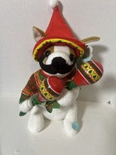 ANIMATED SINGING MACARENA DOG Christmas MARIACHI Puppy MARACAS 12  PLUSH NWT