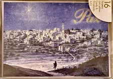 16 Spanish / English Christmas Cards with Envelopes, Paz -Paper Magic Group, NEW