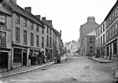 English Street, Downpatrick, Co. Down c1900 Ireland OLD PHOTO