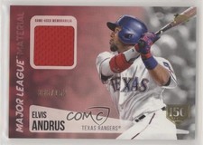 2019 Topps Major League Material Relics 150th Anniversary /150 Elvis Andrus h6d