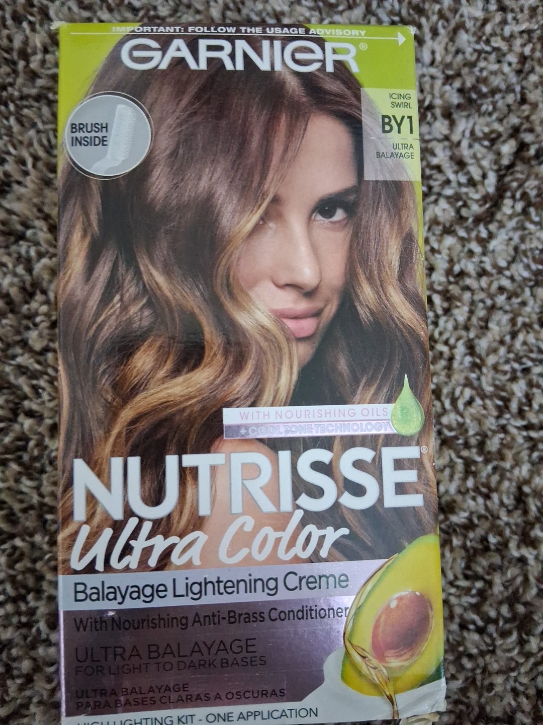 Garnier Nutrisse By1 Ultra Balayage Lightening Creme, Icing 