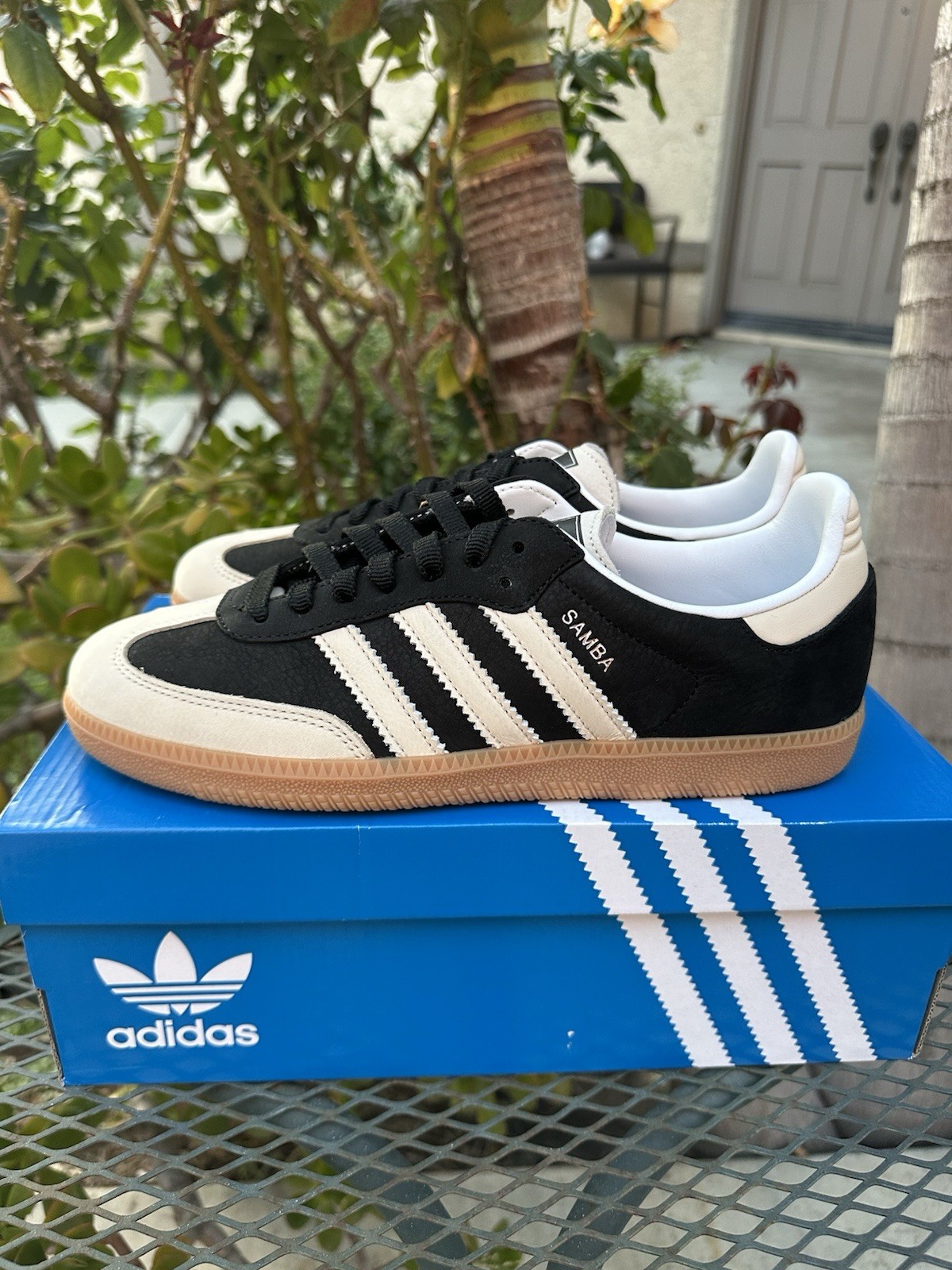 Adidas Samba OG Black Wonder White IE5836 Womens Fashion Sneakers Shoes New
