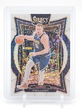 NIKOLA JOKIC 2024-25 SELECT CONCOURSE WHITE SPARKLE PRIZM #14 NUGGETS Q7136