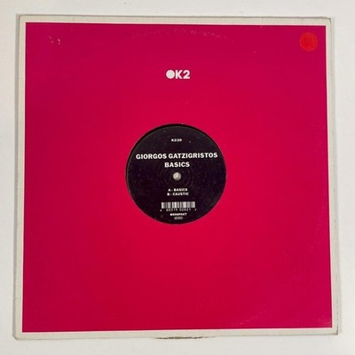 Giorgos Gatzigristos Basics 12 Inch Vinyl Record Minimal Techno Tech House EX