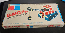 BUILD O FUN. MASTER BUILDER SET. VINTAGE TUPPERWARE TOYS