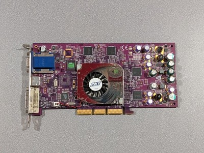 PNY NVIDIA GeForce4 TI 4600 128MB AGP Video Card - For Parts