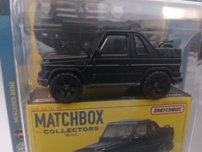 MATCHBOX 2021 Matchbox Collectors MERCEDES-BENZ G 500 Cabrio 16/20 Black