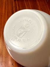 Vintage Pyrex SNOWFLAKE BLUE Open Sugar Bowl Creamer Cream Pitcher